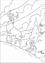 coloring page Bambi 2